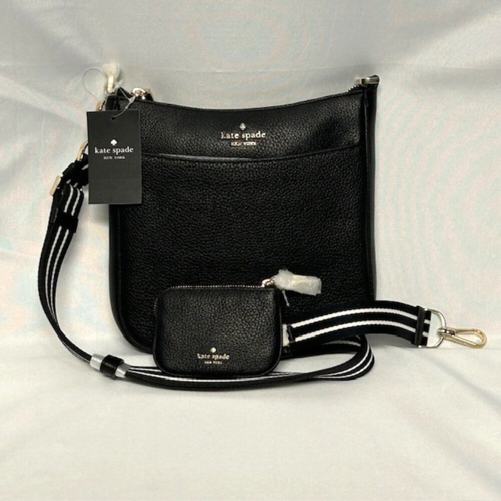 Kate Spade Rosie North South Swing-pack Crossbody, Black, NWT, Shoulder Strap